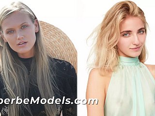 Incomparable - Blonde Compilacja! Modele pokazują swoje ciała