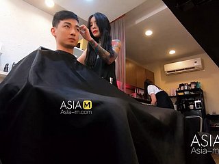 ModelMedia Asia-Barber Shop Devil-may-care Sex-Ai Qiu-MDWP-0004, meilleure vidéo porno originale